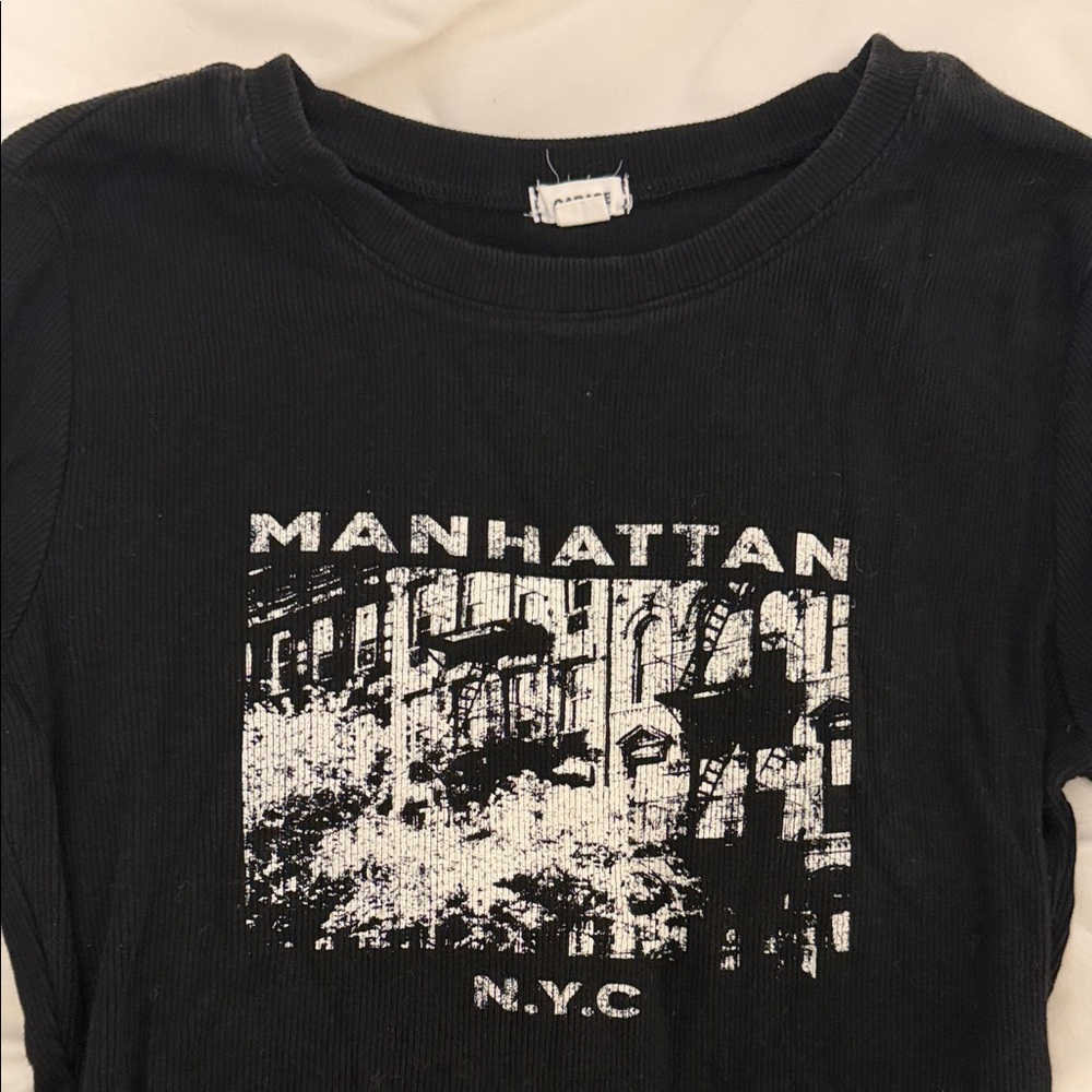 black garage long sleeve